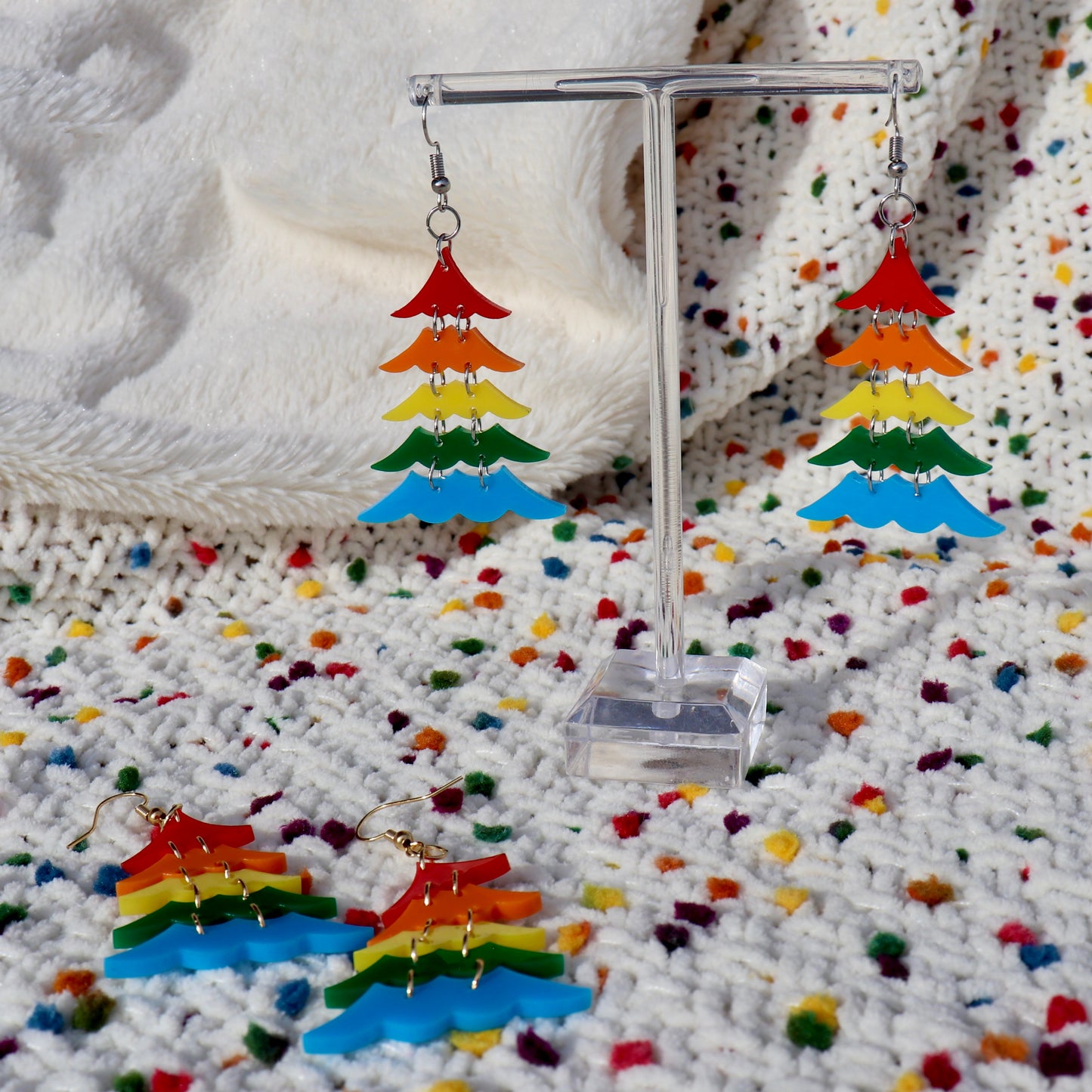 Rainbow Christmas Trees